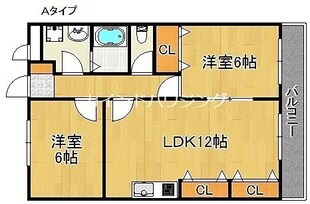 サンウェルヒルズの物件間取画像